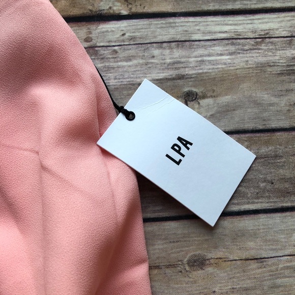 LPA | Pink Ruffle Dress - Picture 4 of 8